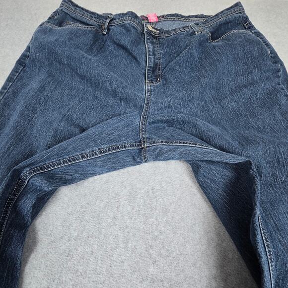 Liz & Me Signature 24WP Womens Cropped/Capri Length Jeans 42" Waist - Picture 4 of 12